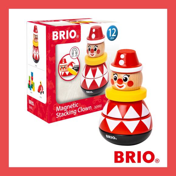 Prämie Magnetischer Stapelclown von BRIO