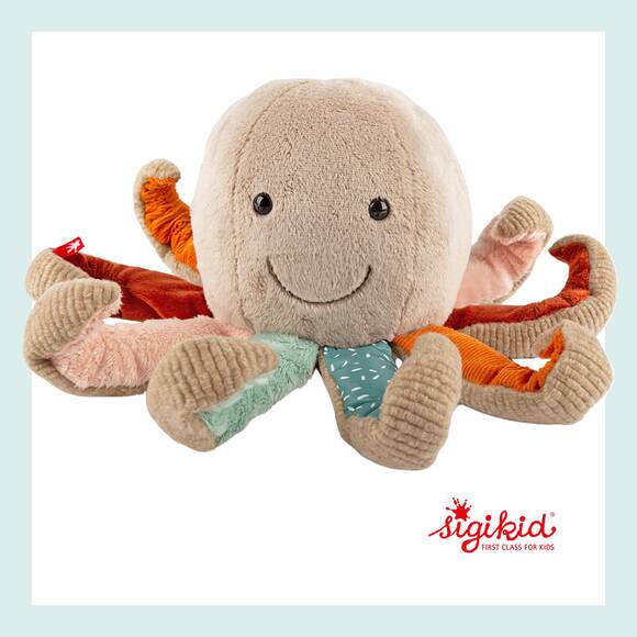 Sigikid Kuscheltier Oktopus, sigikid Patchwork Sweety