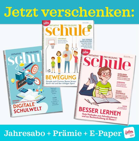 Junior Medien SCHULE - Geschenkabo